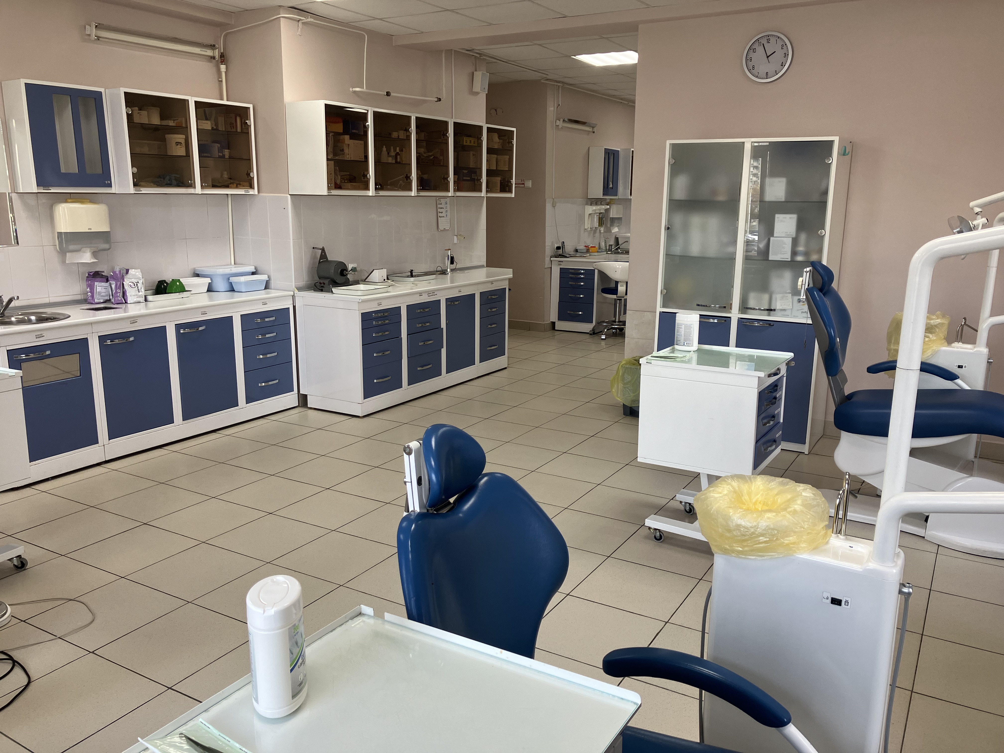 Рабочее место стоматолога - ортопеда